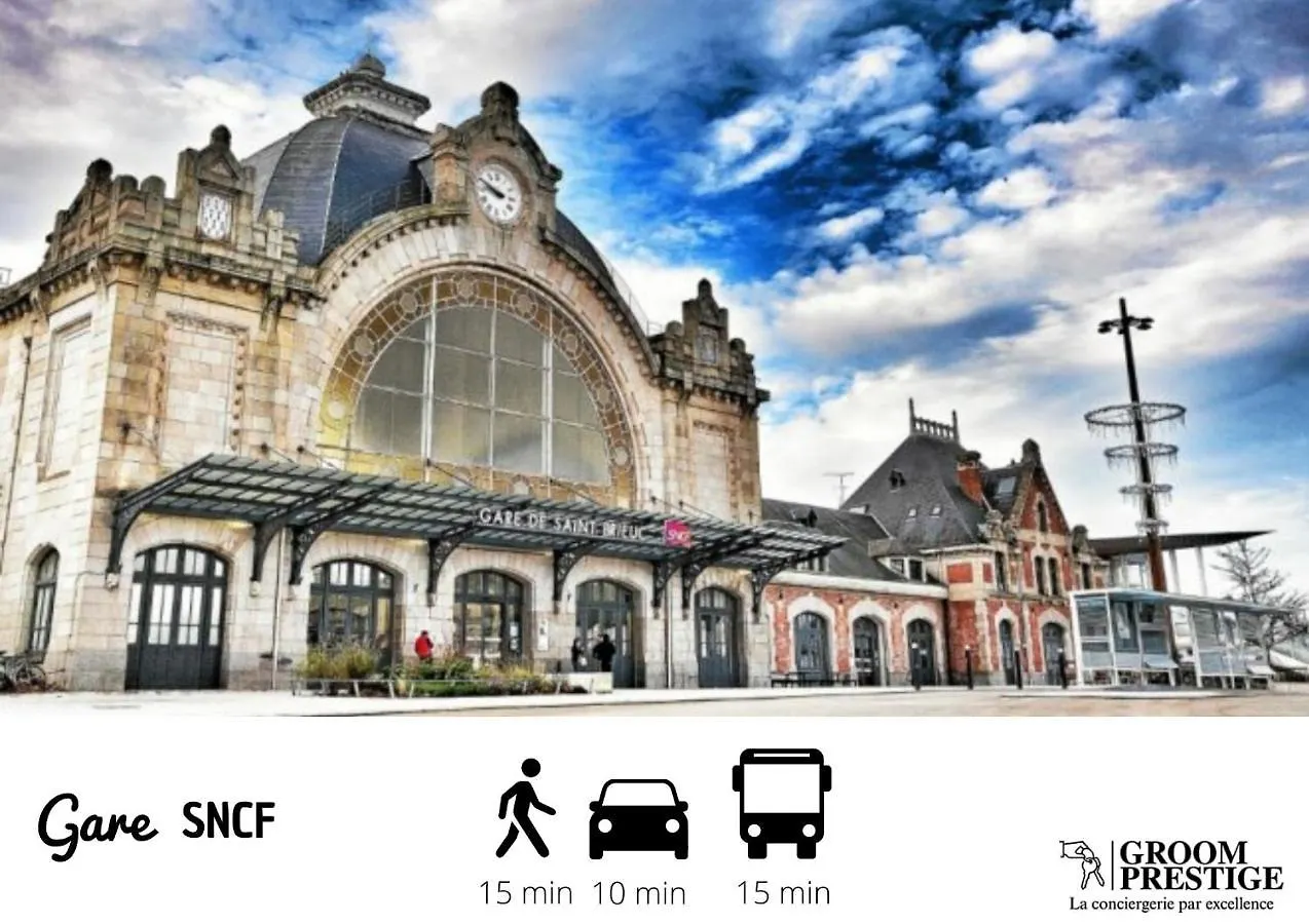 Appartement Le Rubis Briochin - Style et goût juste pour vous ! à Saint-Brieuc
